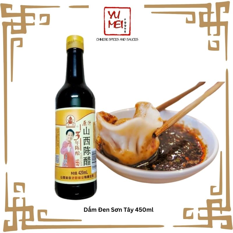 Dấm Đen Trần Trung Quốc - Dấm Sơn Tây chai 450ml
