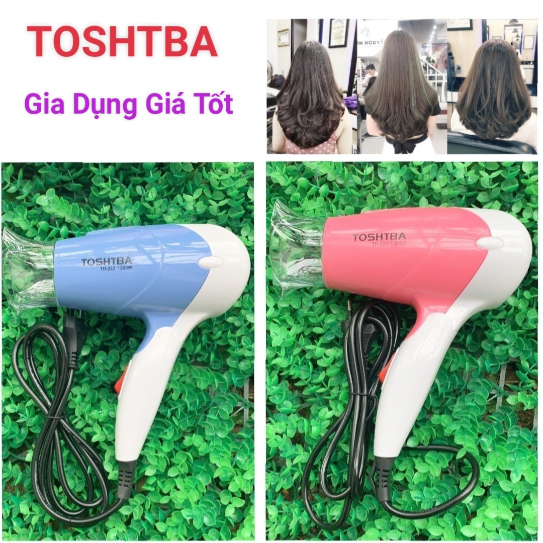 Máy sấy tóc th-222 siêu gọn cực xinh, công suất lớn 1500w