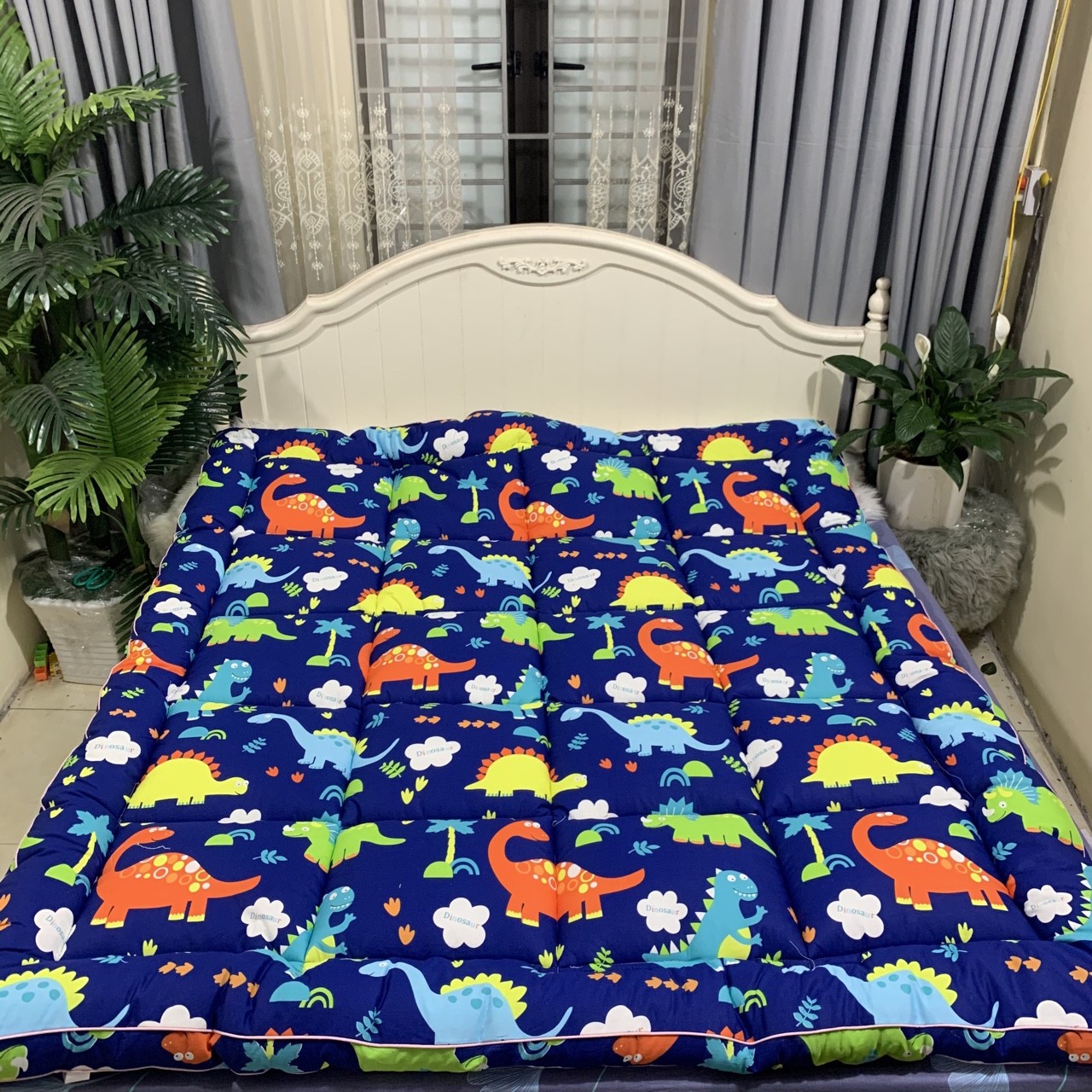 Tấm nệm topper , tấm lót trải giường gọn nhẹ thay thế cho đệm -nhadep56