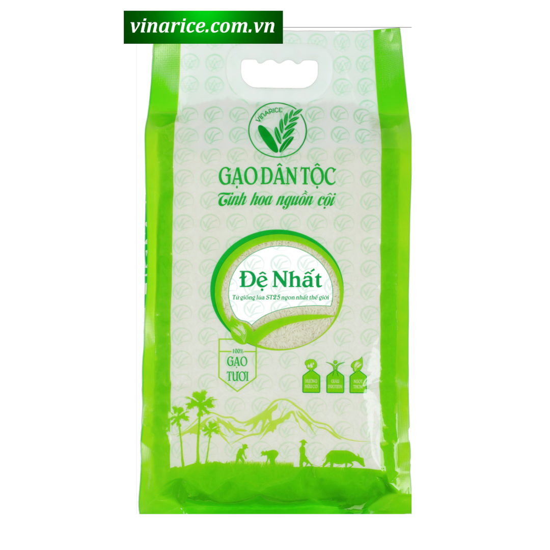 Gạo đệ nhất túi 5kg - st25 ngon nhất thế giới