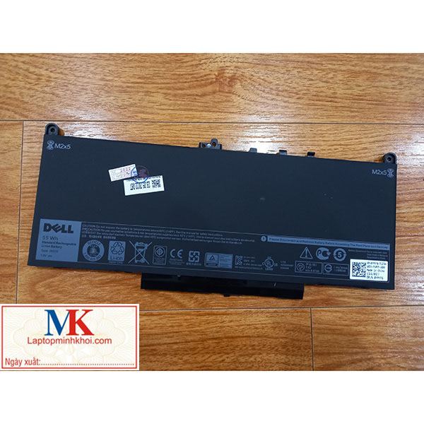 Pin laptop dell latitude e7270 e7470 type j60j5