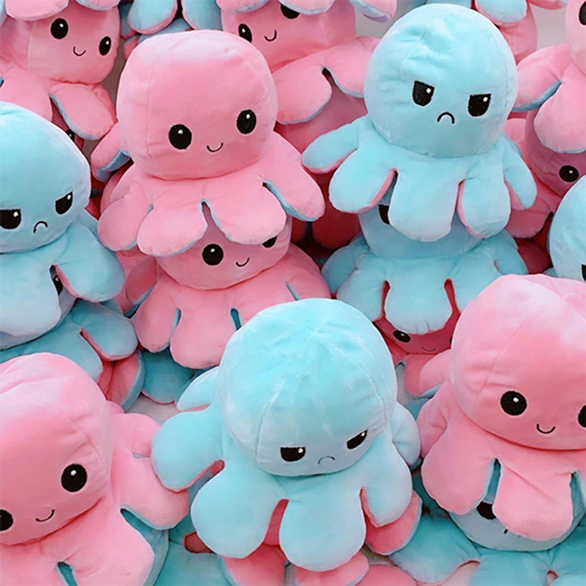 Bạch Tuột Cảm Xúc - Thú Bông Cao Cấp Nhiều Màu