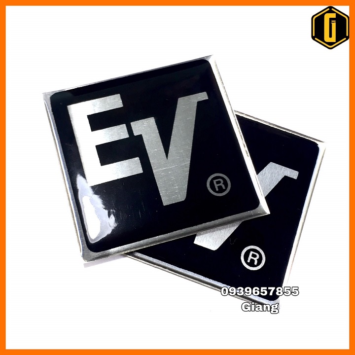 Cặp 2 Tem EV (Electro Voice) 5cm x 5cm