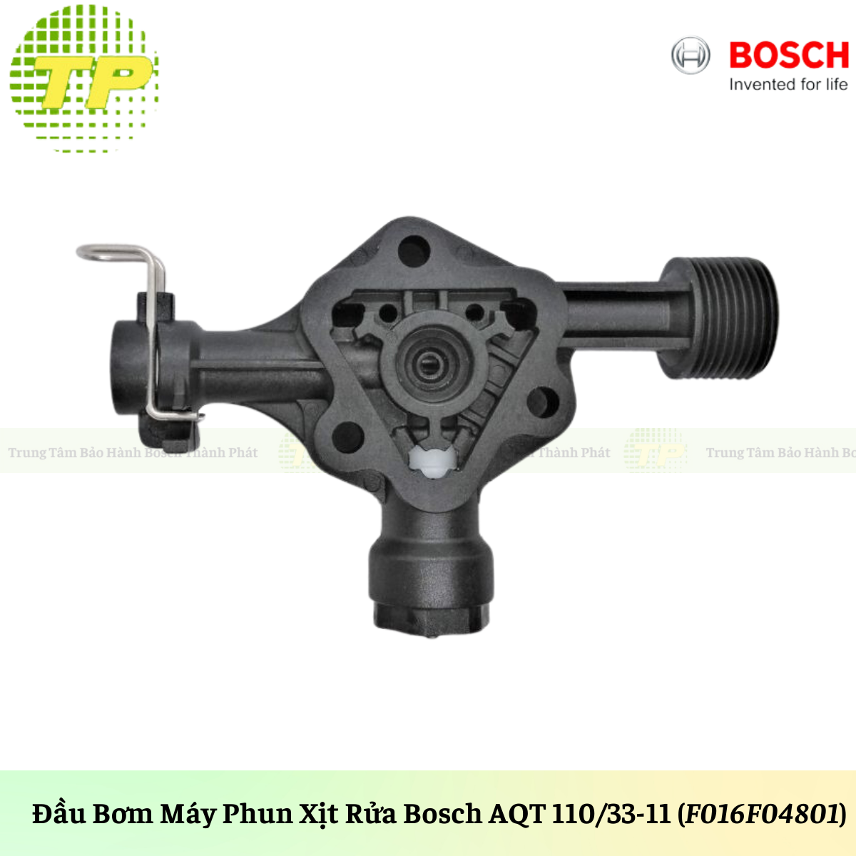 Đầu Bơm Máy Phun Xịt Rửa Bosch AQT 110/33-11 F016F04801 Chính Hãng
