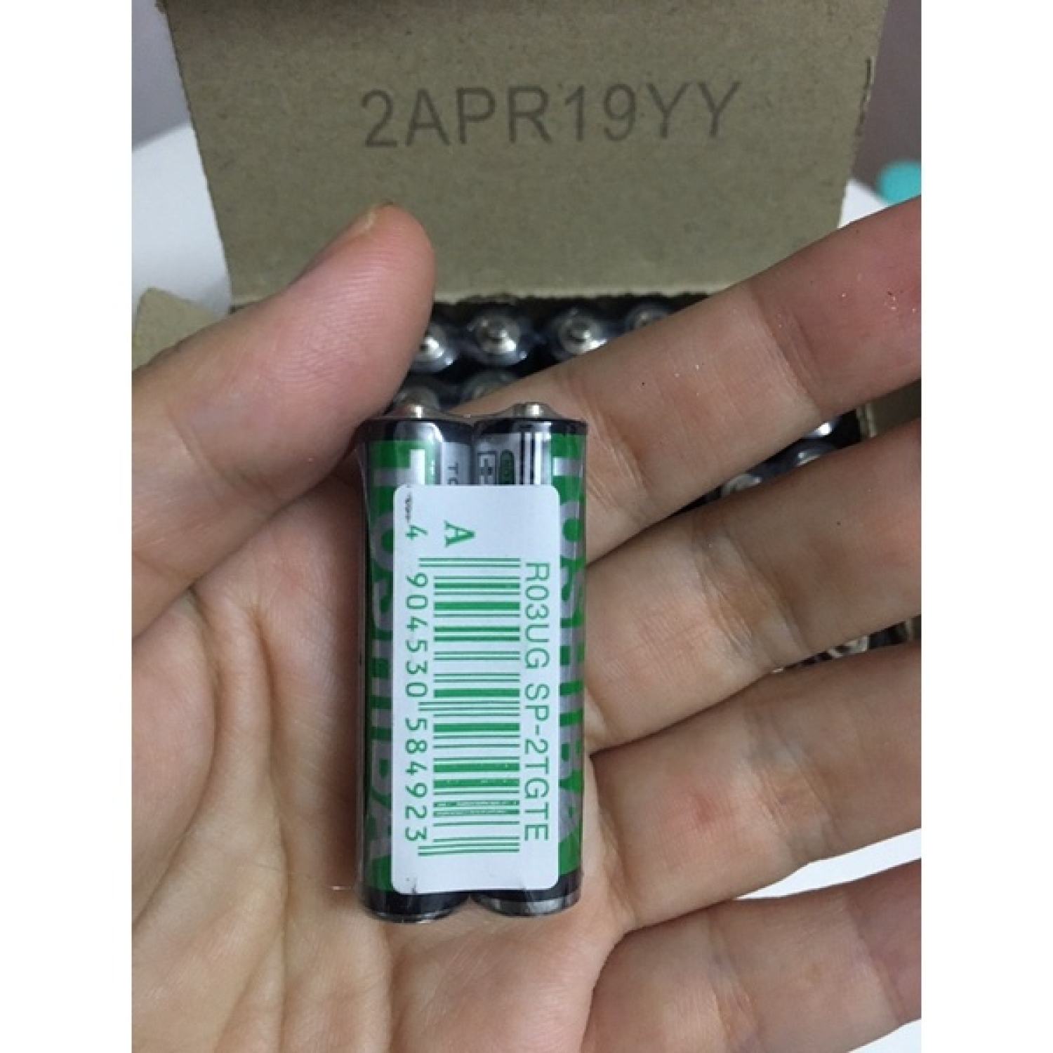 Pin đũa Pin 3A xanh Toshiba