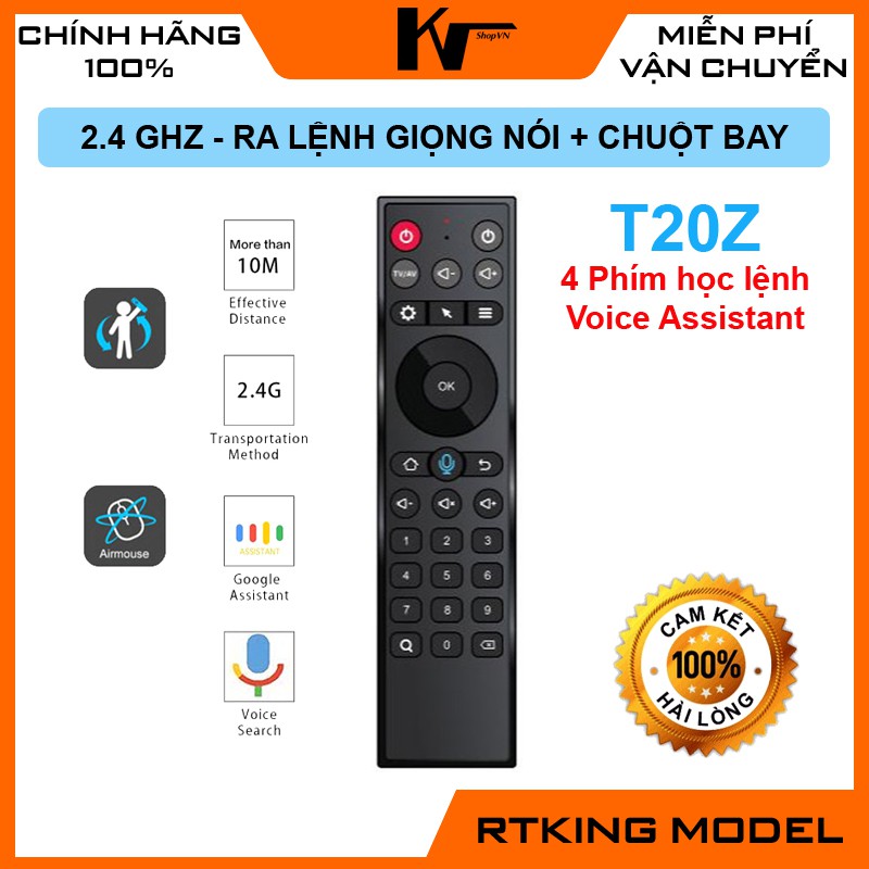 Chuột bay tích hợp giọng nói TZ20 4 phím học lệnh hồng ngoại