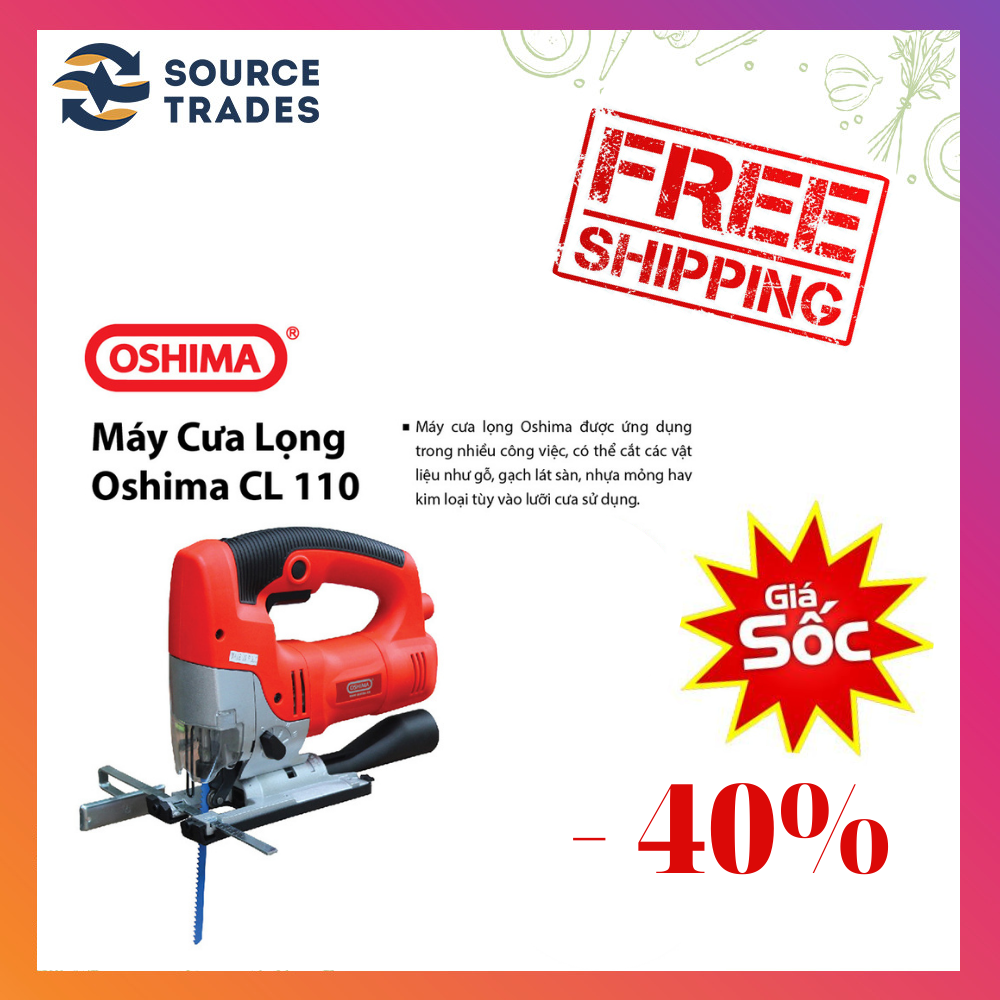 Cưa lọng mini cầm tay chính hãng Oshima CL-110