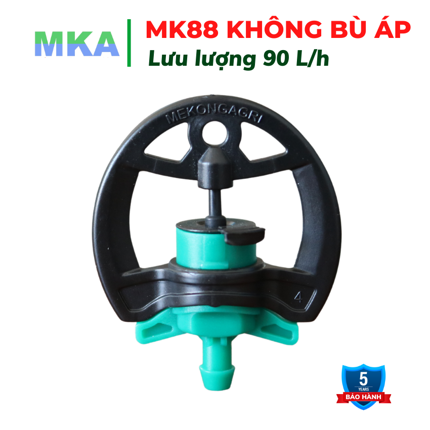 Bộ 20 béc tưới cây phun mưa MK88 90 L/h Mekongagri