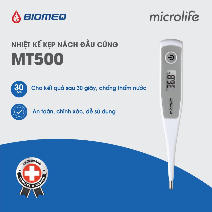 Nhiệt kế điện tử dạng bút Microlife MT500