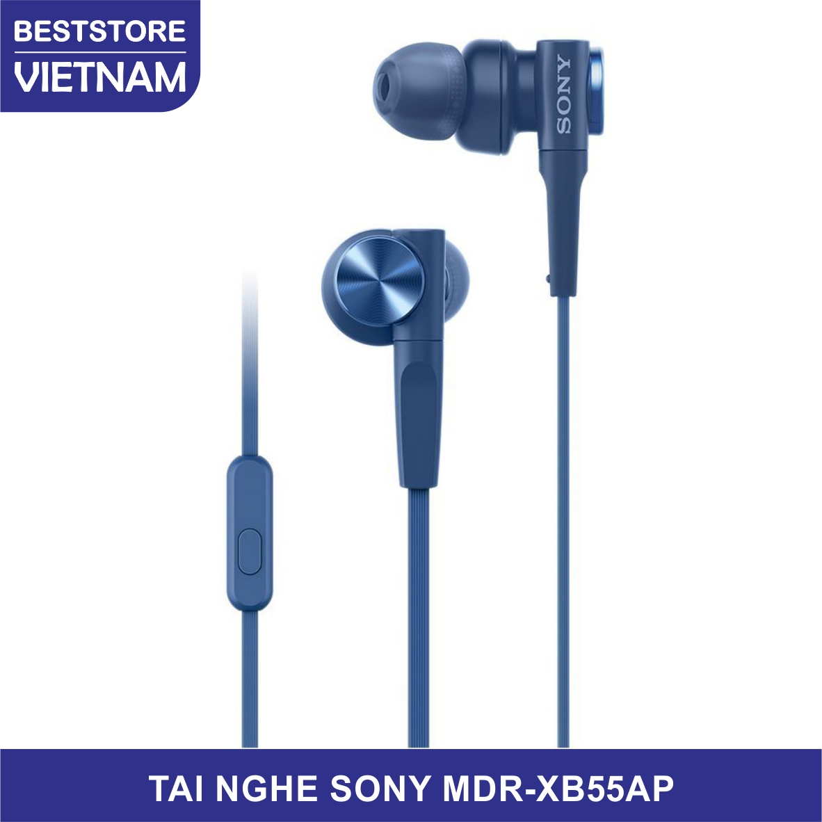 Tai nghe in-ear extra bass sony mdr-xb55ap - bảo hành 12 tháng