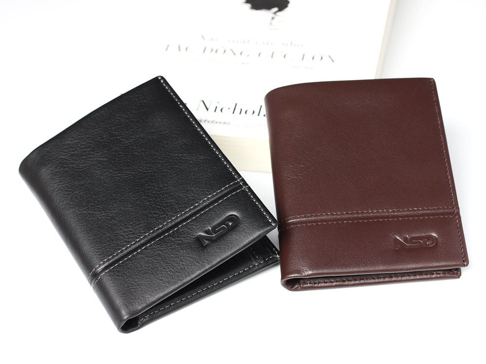 Ví Da Nam - Ví Nam Da Nappa Cao Cấp Dáng Đứng - VDNPD01