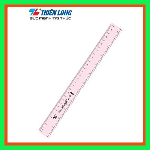 Thước kẻ 30cm mica thiên long-vpp thanh tú