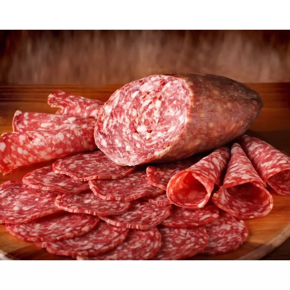 Salami bò - xúc xích khô của nga