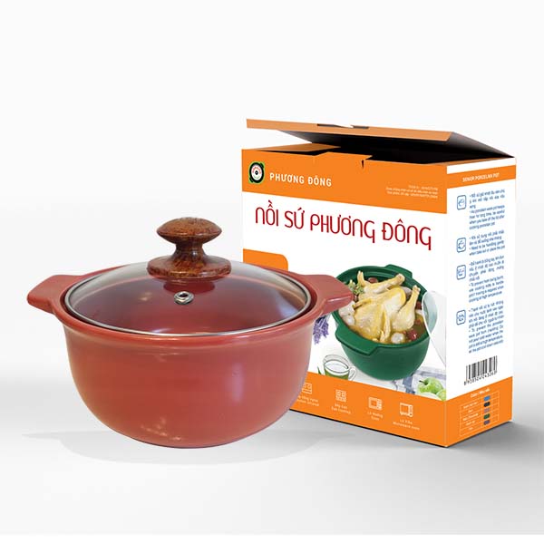 Nồi sứ màu - sâu Phương Đông PDMS - 1.5L