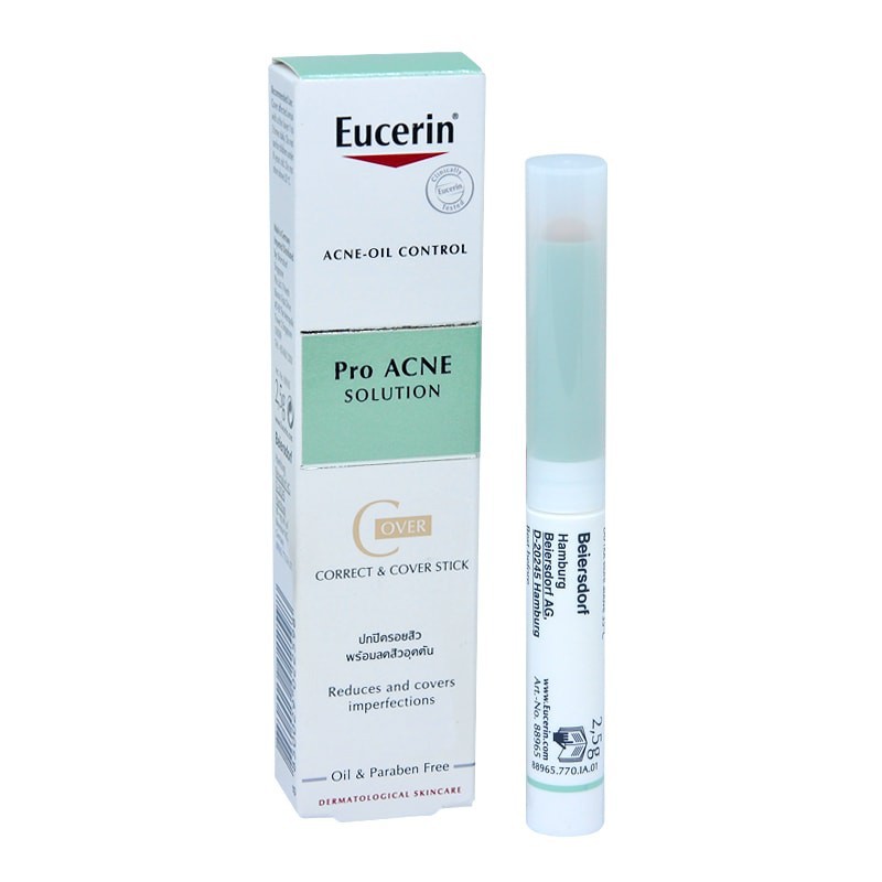 Bút che khuyết điểm giảm mụn Eucerin Proacne Correct Cover Stick 2.5g-5649 đảm bảo cung cấp các sản phẩm đang được săn đón trên thị trường hiện nay