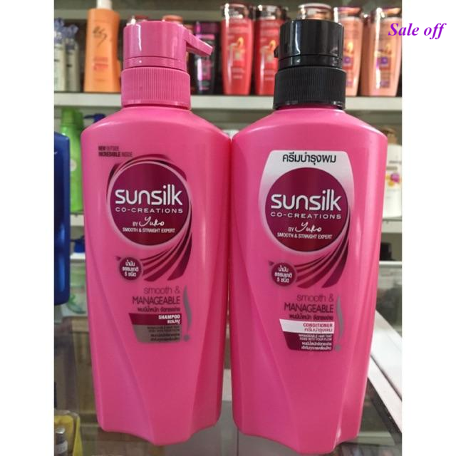 Bộ dầu gội + dầu xả sunsilk thái lan - 450ml