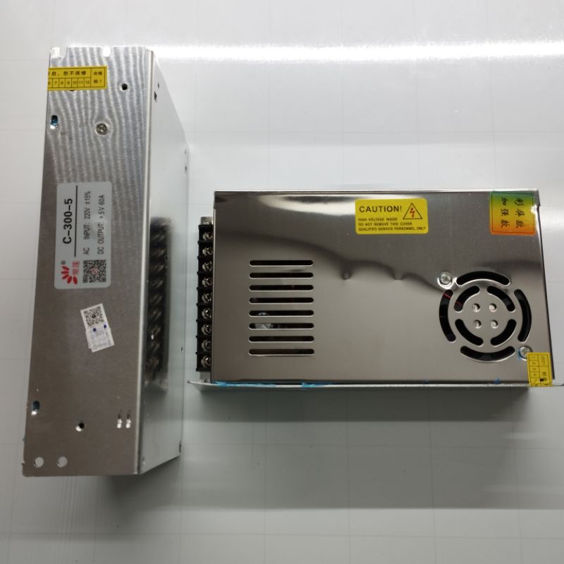 Nguồn Led 5v 60a tem 7 màu, đủ công suất