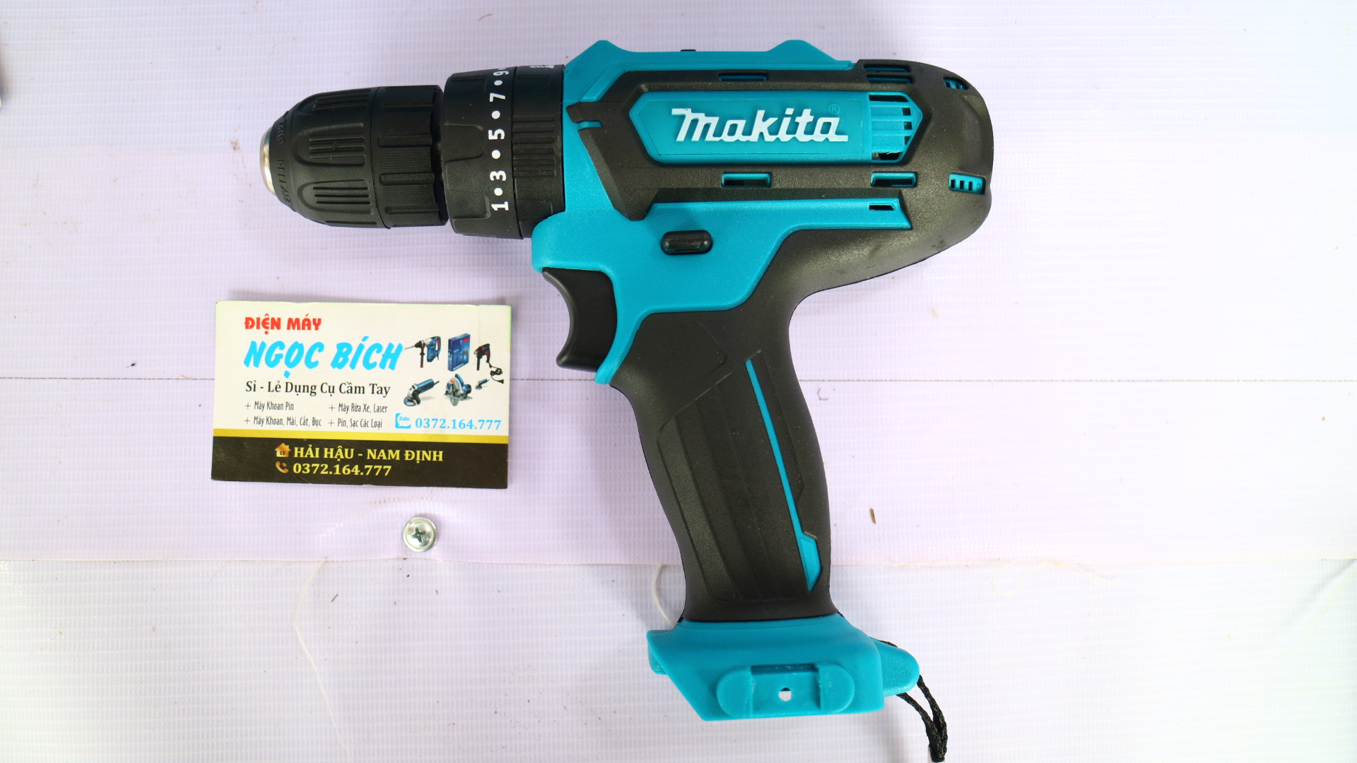 Thân máy khoan pin Makita 26V có búa chất lượng đảm bảo an toàn đến sức khỏe người sử dụng cam kết hàng đúng mô tả