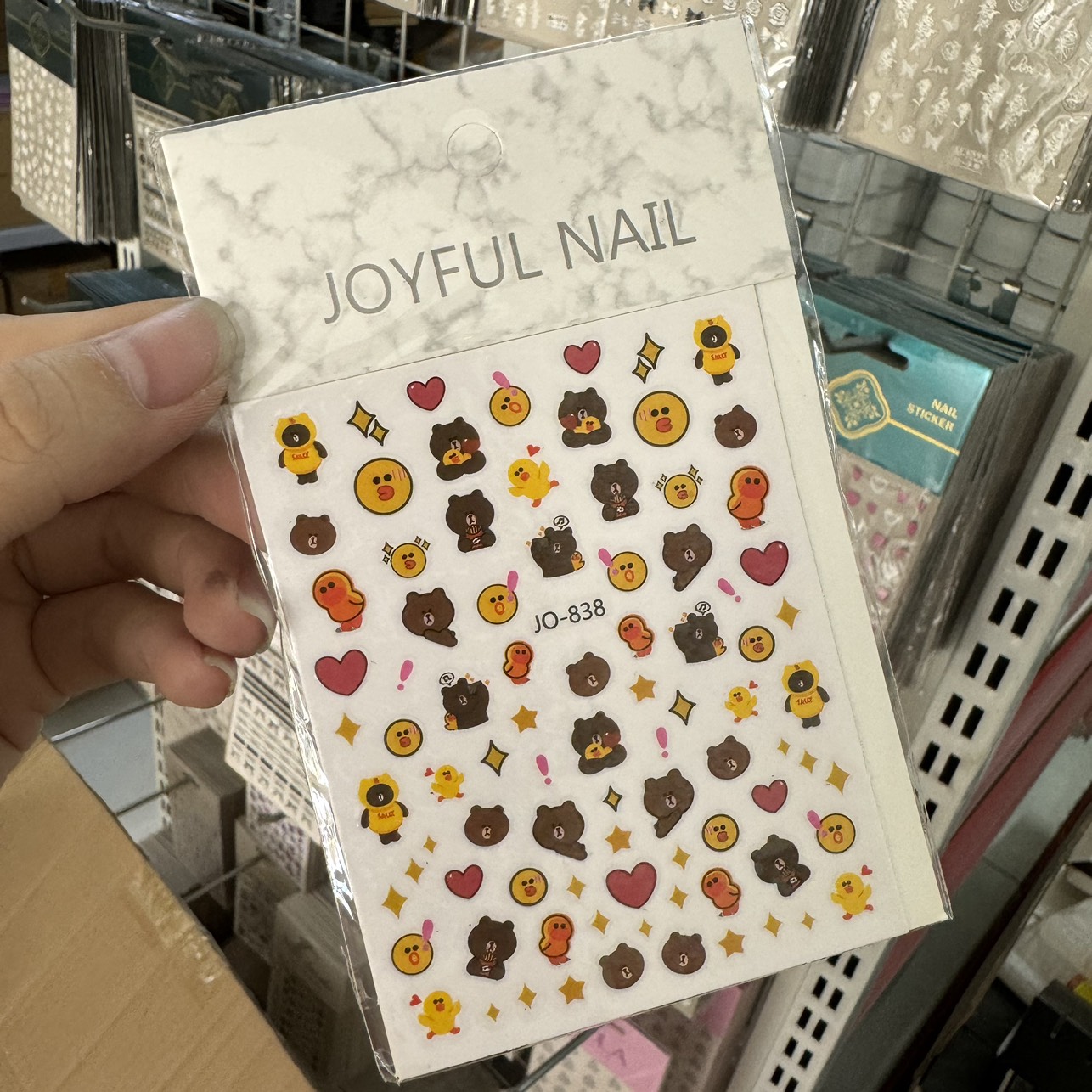 Sticker Dán Móng Siêu Cute Hot - Mini Nails