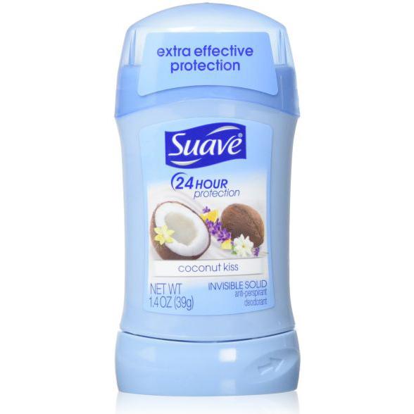 Sáp lăn khử mùi nữ Suave 24 Hour Protection 39g # Cononut Kiss