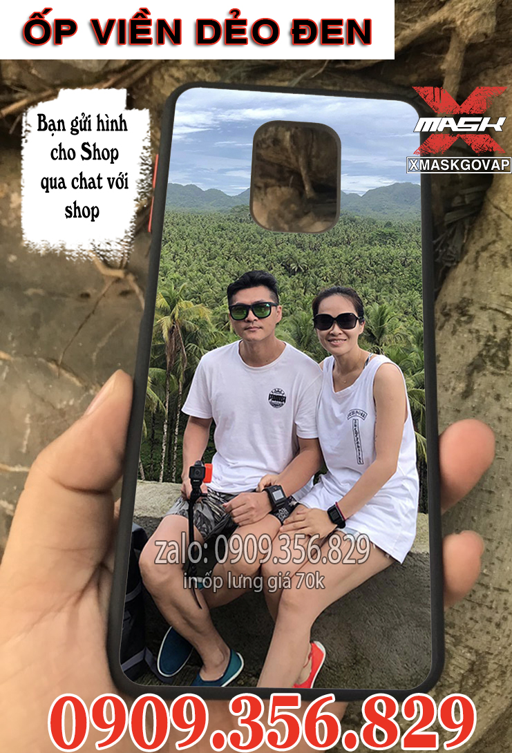 Ốp chống sốc in hình theo yêu cầu cho xiaomi redmi note 9 - note 9s - note 9 pro max - note 8 pro