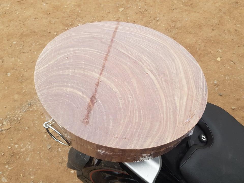 Thớt gỗ nghiến 100% 40cm dày 5cm