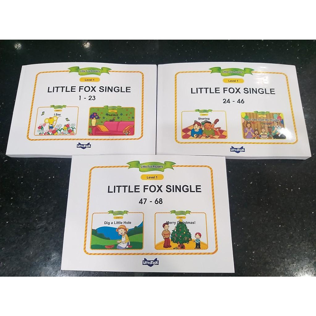 Sách - Little Fox Single Stories Level 1 Khơi nguồn đam mê học Tiếng Anh cho bé