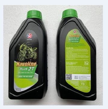 Nhớt 2 thì pha xăng Havoline Caltex Plus 2T 1 Lít