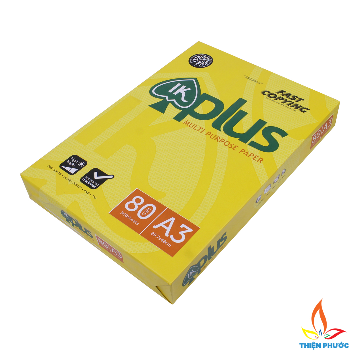 Giấy a3 ik plus 70- 80gsm 500 tờ xuất xứ indonesia sukado