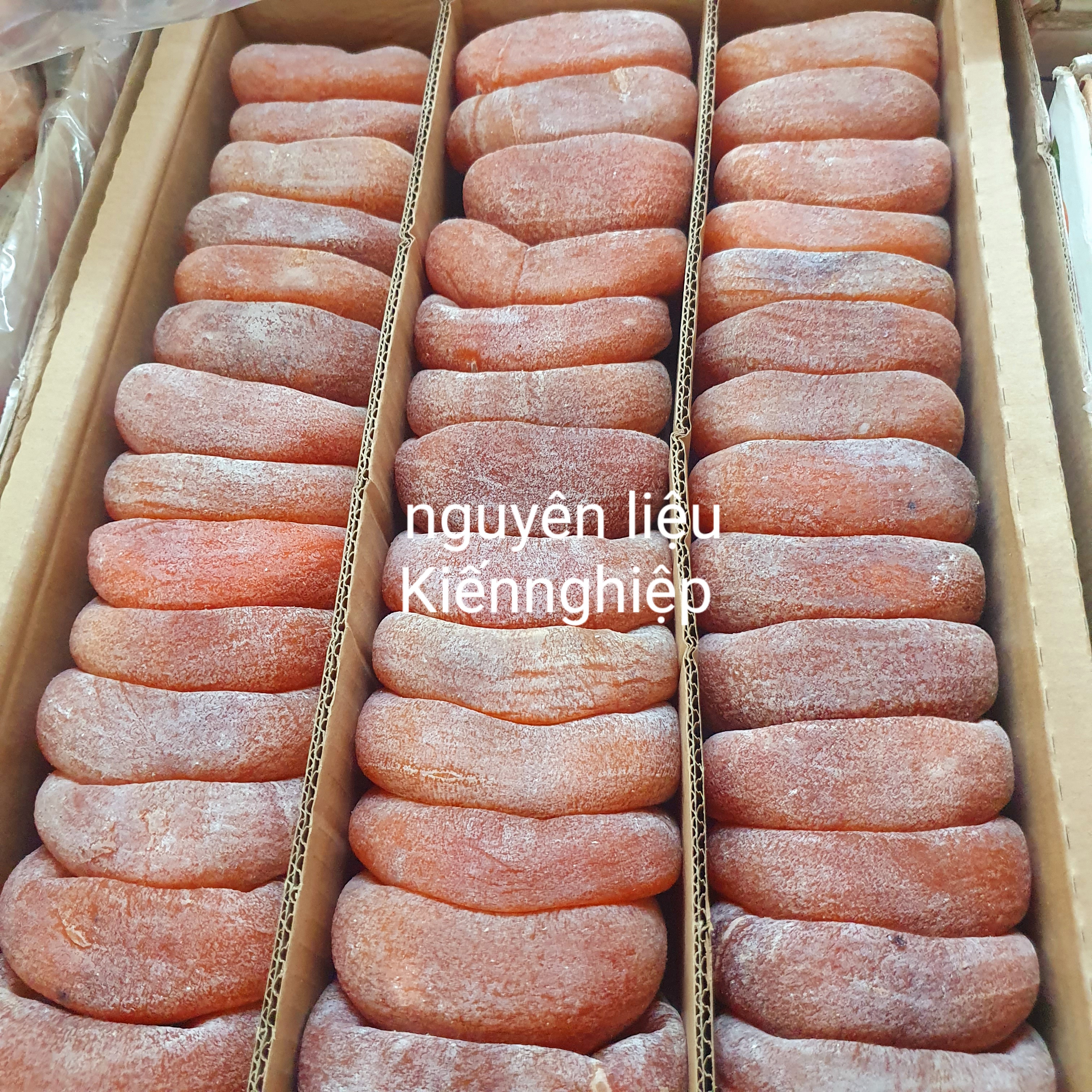 Hồng sấy dẻo đà lạt , hồng treo gió, trái cây sấy dẻo việt nam hàng loại 1 gói 500gram