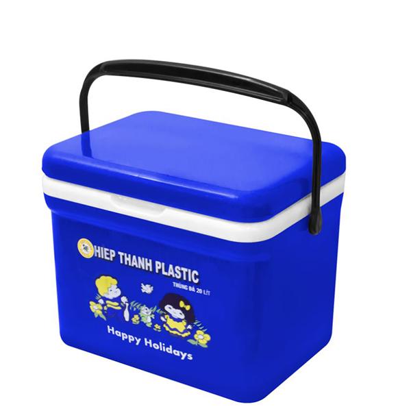[HCM]THÙNG ĐÁ HITACO VUÔNG 16 LÍT   HIỆP THÀNH CAO CẤP-Kích thước: 36.3 x 27.3 x H 32.0 CM-GIAO NHANH 2H