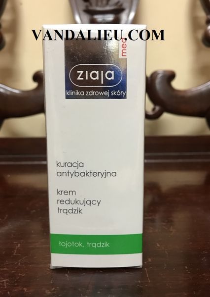 ✅[CHÍNH HÃNG] ZIAJA MED ANTIBACTERIAL REDUCING ACNE CREAM 50ML. KEM NGỪA MỤN , KHÁNG KHUẨN MED.
