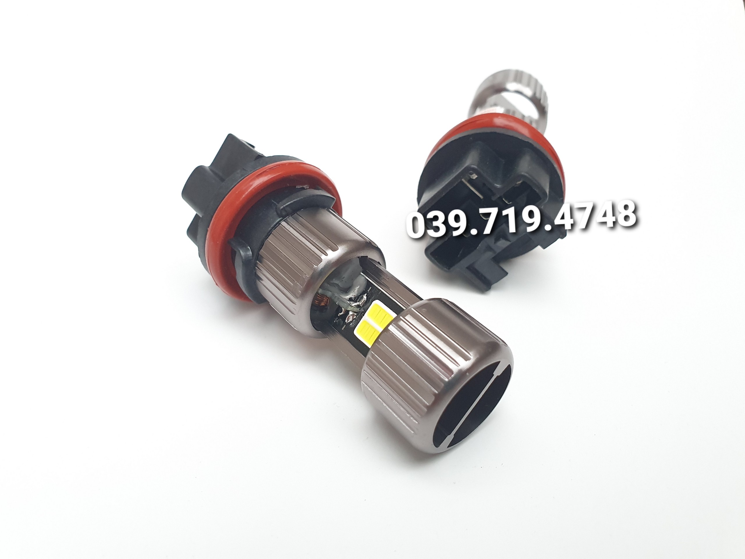 Đèn pha led chân hs5 sáng mạnh - gom sáng , pcx 2011, lead 2011