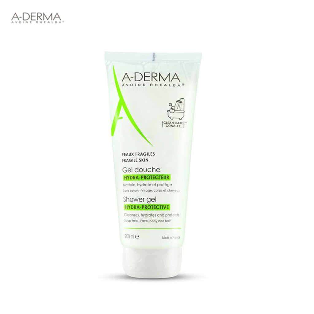 A-Derma Gel rửa mặt và tắm dành cho da kích ứng Soothing Foaming Gel 200ml