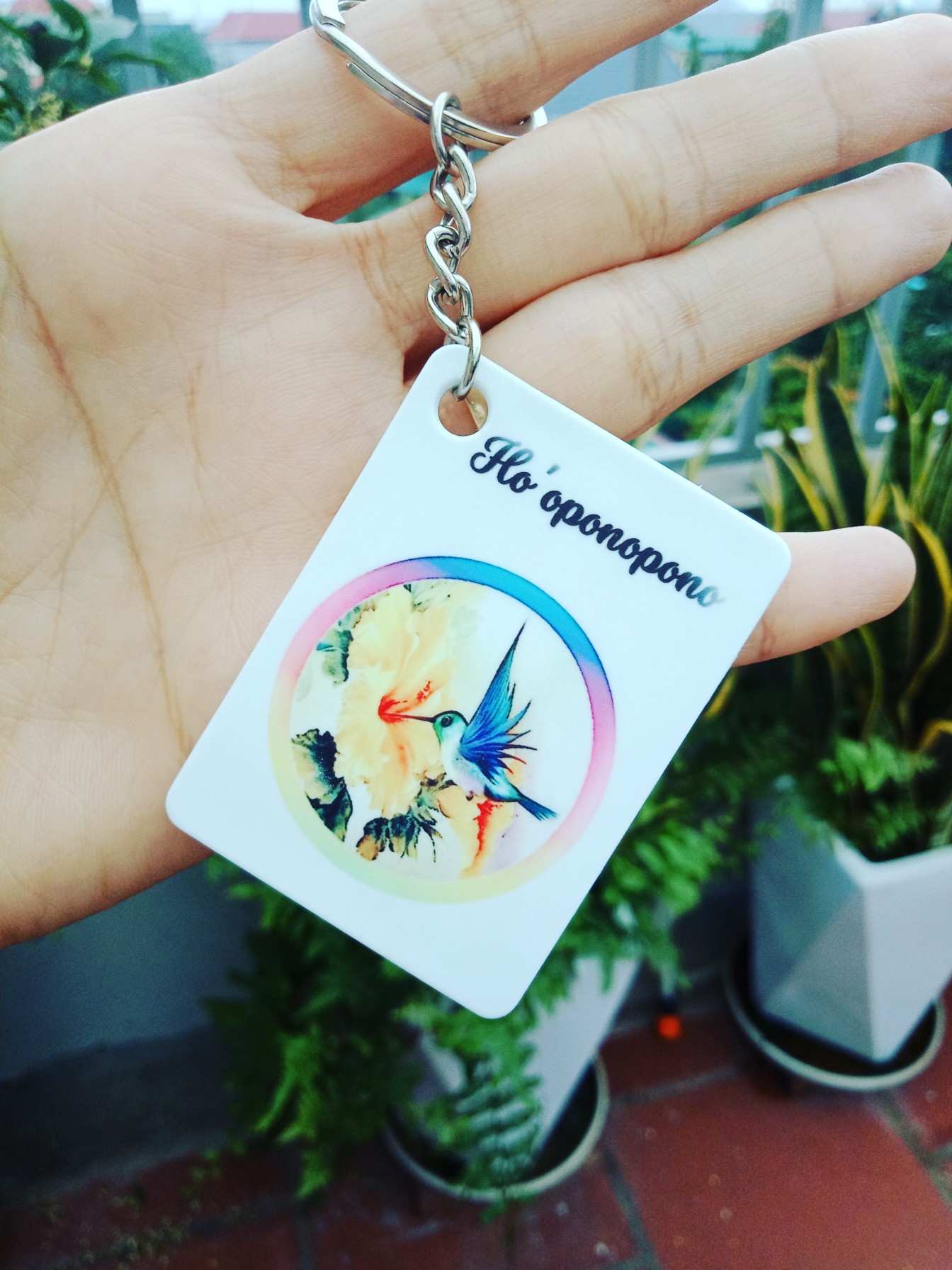 Móc khóa nhiệm màu - móc khóa chim ruồi thanh tẩy tài chính | the magic key chain