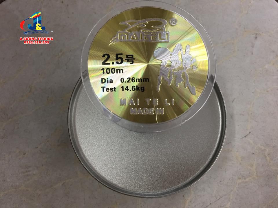Cước câu cá Mai te li, cước câu lục Maiteli