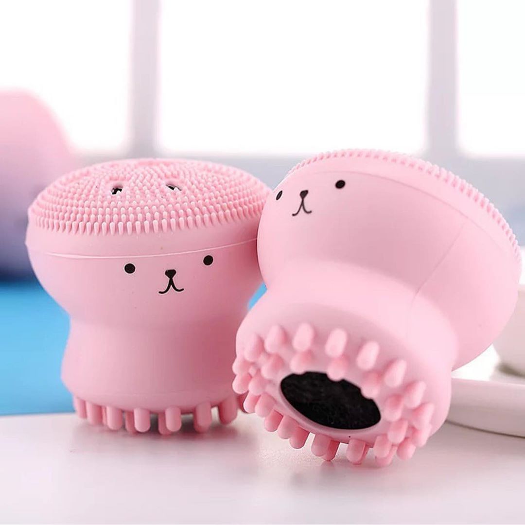 Dụng Cụ Cọ Rửa Mặt Và Massage Bạch Tuộc Etude House My Beauty Tool Jellyfish Silicon Brush