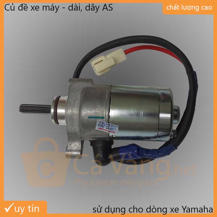 Củ đề, motor đề xe máy dùng cho nhiều dòng xe Yamaha Sirius, Jupiter loại 1 giá rẻ