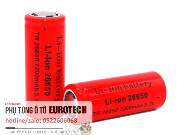 26650 dung lượng 6800mah - hàng mới 100%