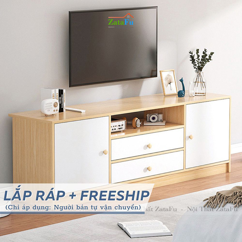 Tủ để tivi kích thước lớn ktv-06 zatafu