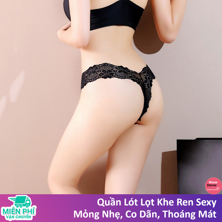 Quần Lót Lọt Khe Ren Sexy