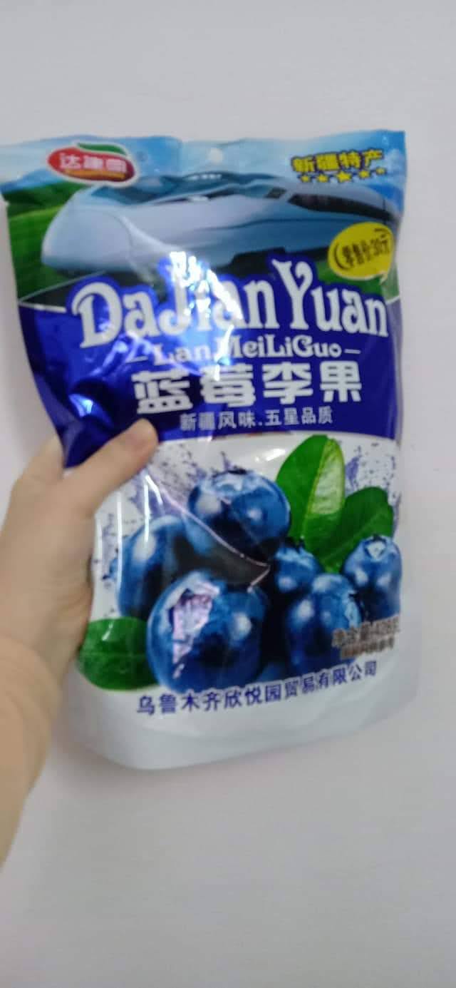 [mã mới - sale] combo 2 gói ô mai việt quất đặc sản tân cương siêu ngon