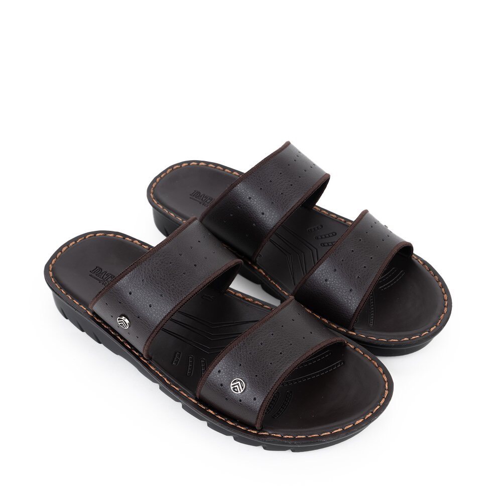 [ GIÁ HỦY DIỆT ]Dép nam da bò quai hậu, dép da nam, Dép quai ngang nam da bò thật khâu đế bao đi mưa da thật siêu mềm mại thiết kế thời trang độ bền cao - ABCD SHOP