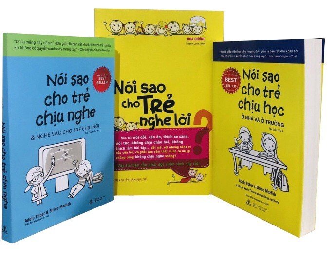 Sách - Combo 3 cuốn Nói sao cho trẻ chịu nghe lời