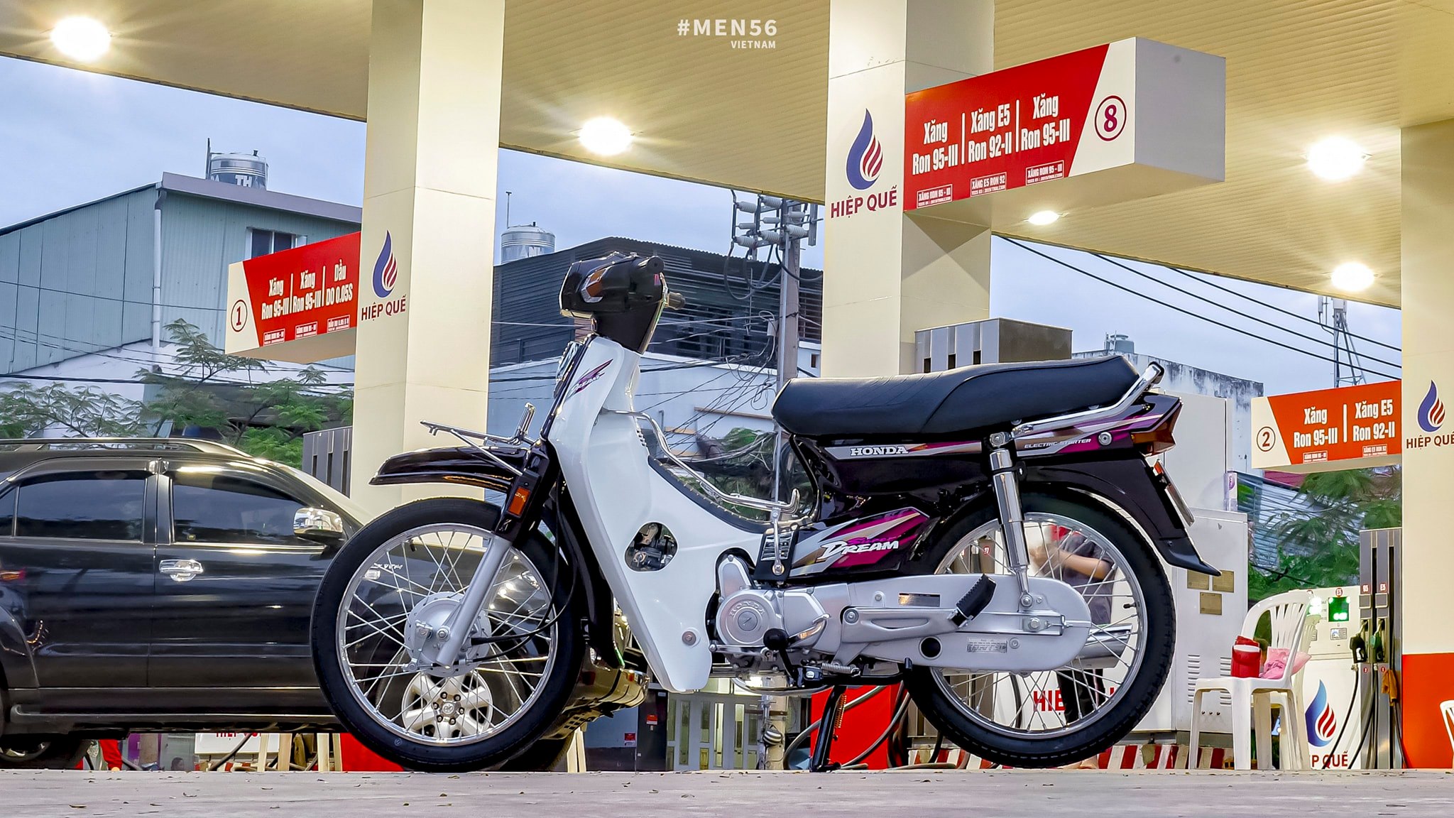 Tem rời dán xe dream mẫu super zin hồng cực đẹp, hàng 3 lớp chất lượng cao