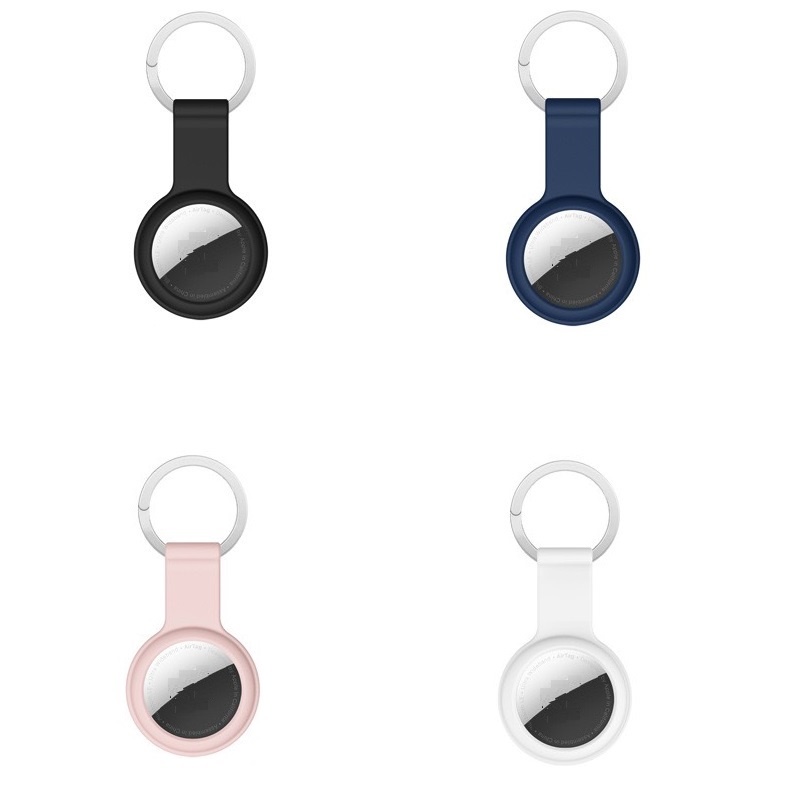 Bao đựng móc khóa Airtag Chất Liệu Silicon siêu bền-ZUMI STORE