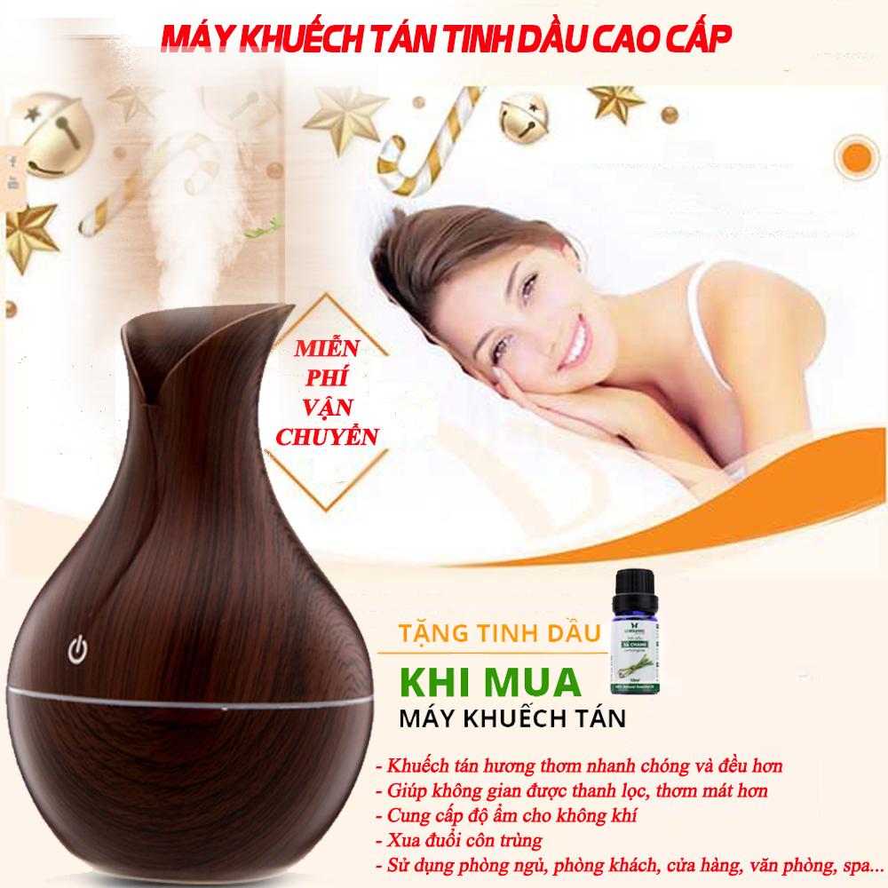 Máy Khuếch Tán Tinh Dầu Nào Tốt, Máy Phát Tán Tinh Dầu, Máy Xông Tinh Dầu Oto. Máy Khuếch Tán Tinh Dầu Công Nghệ Ion Âm Tiết Kiệm Điện và Tinh Dầu, Bền-Đẹp-Rẻ [Phiên Bản Quốc Tế Cao Cấp]. TẶNG 01 Lọ Tinh Dầu + Lõi Bông.
