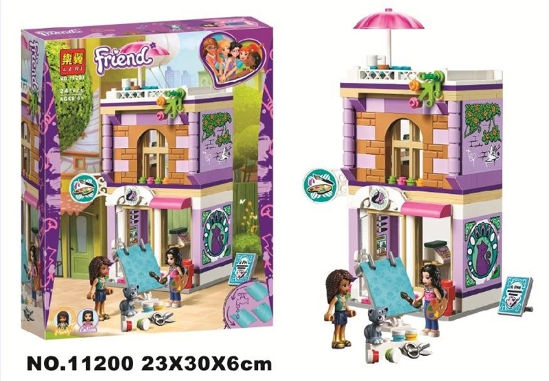 Đồ chơi xếp hình con gái lego friends 11200 nhà của Emma