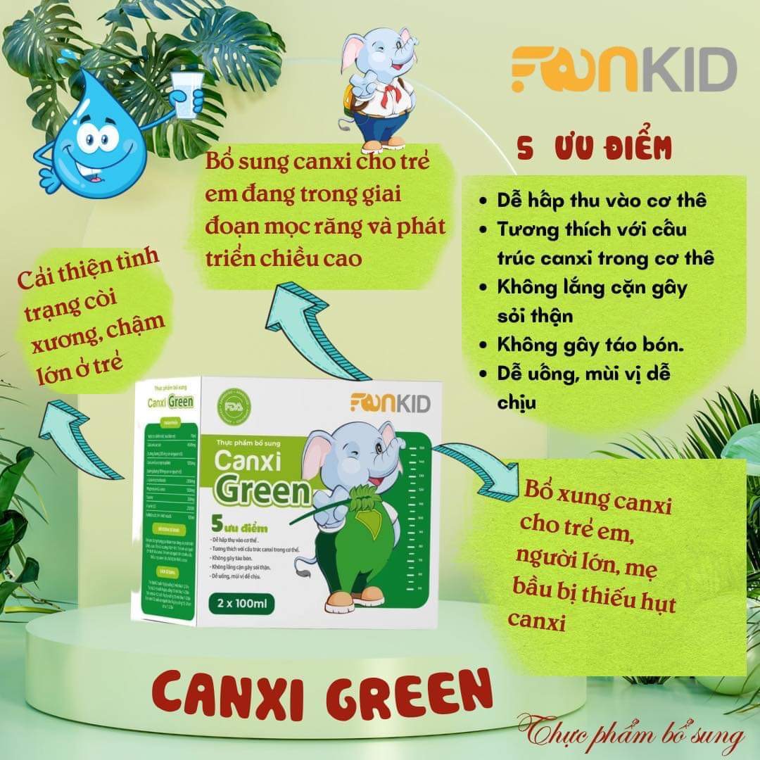 Canxi hữu cơ fankid - 200ml