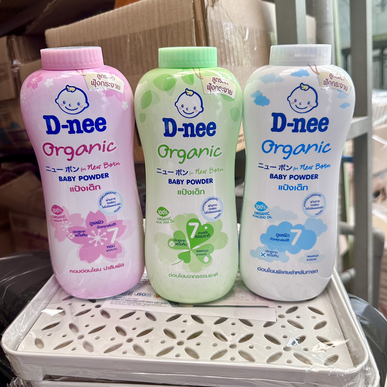 Phấn rôm dnee kid 350g thái lan